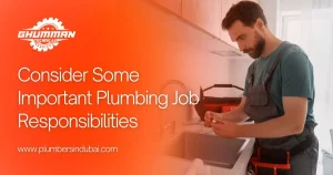 Consider Some Important Plumbing Job Responsibilities