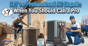DIY vs Professional AC Repair: When You Should Call a Pro