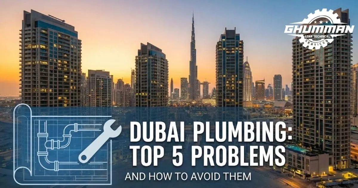 Top 5 Plumbing Problems in Dubai Apartments — and How to Avoid Them