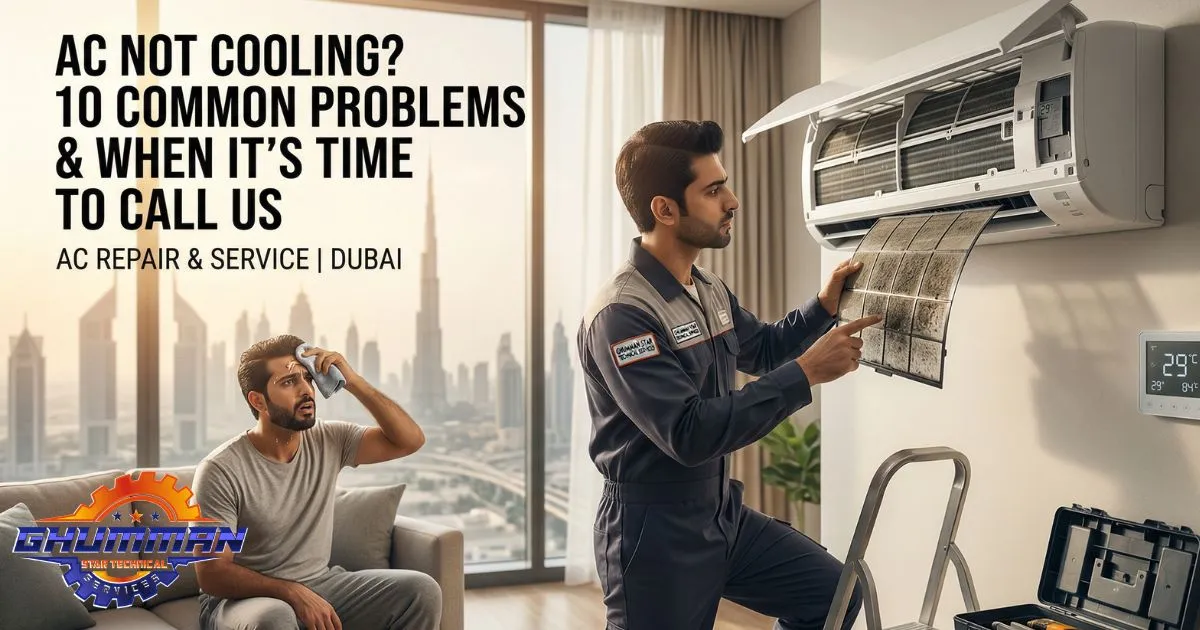 AC Not Cooling? 10 Common Problems & When It’s Time to Call Us