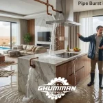 Burst Pipe in Villa? Safety Guide & Real Water Damage Case