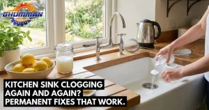 Kitchen Sink Clogging Again and Again? Permanent Fixes That Work