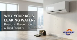 Why Your AC is Leaking Water? Reasons, Prevention & Best Repairs