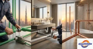 Top Differences Between PPR, PVC & Copper Pipes — Which is Best for Dubai Homes?