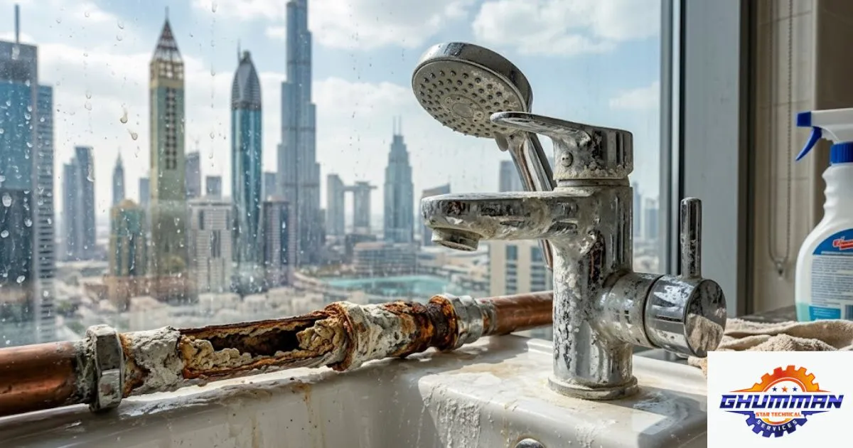 Why Hard Water in Dubai Damages Pipes & Bathroom Fittings — Expert Solutions