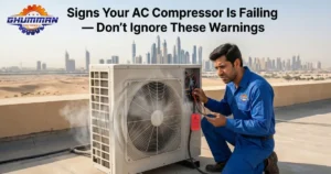 Signs Your AC Compressor Is Failing in Dubai Homes