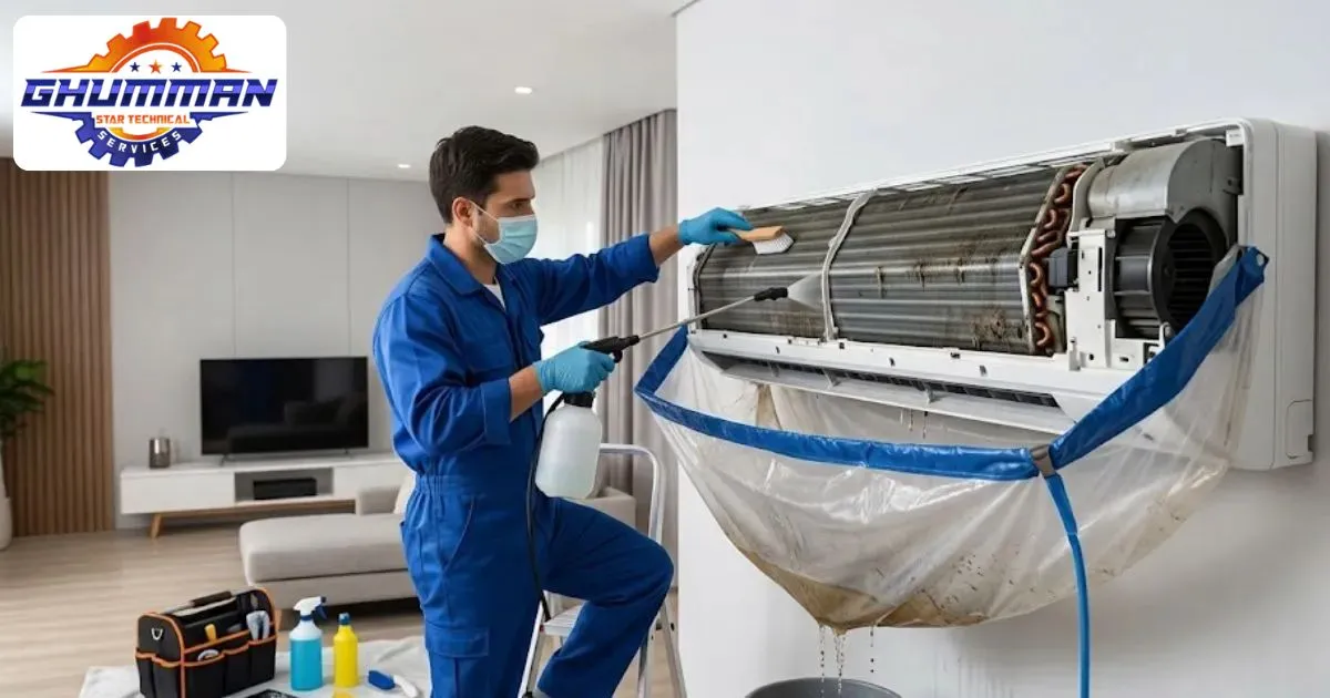Complete Guide to AC Deep Cleaning: Step-By-Step Professional Process