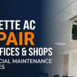 Cassette AC Repair for Offices and Shops