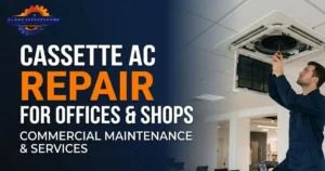 Cassette AC Repair for Offices and Shops
